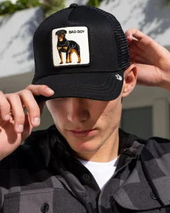 Headwear*Goorin Bros The Baddest Boy Trucker Cap Black