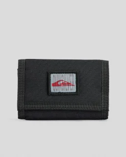 Wallets*Quiksilver The Everydaily Trifold Wallet Black