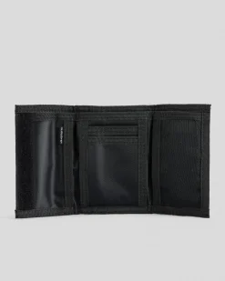 Wallets*Quiksilver The Everydaily Trifold Wallet Black