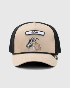 Headwear*Goorin Bros The Goat Trucker Cap Tan