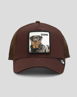 Headwear*Goorin Bros The Guard Dog Trucker Cap Brown