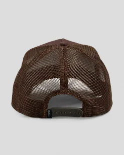 Headwear*Goorin Bros The Guard Dog Trucker Cap Brown