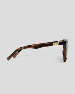 Sunglasses*Le Specs The Muse Polarized Sunglasses Tort/brown Mono