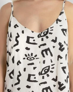 Discount The Search Mini Dress Women Linen Blend|Dresses