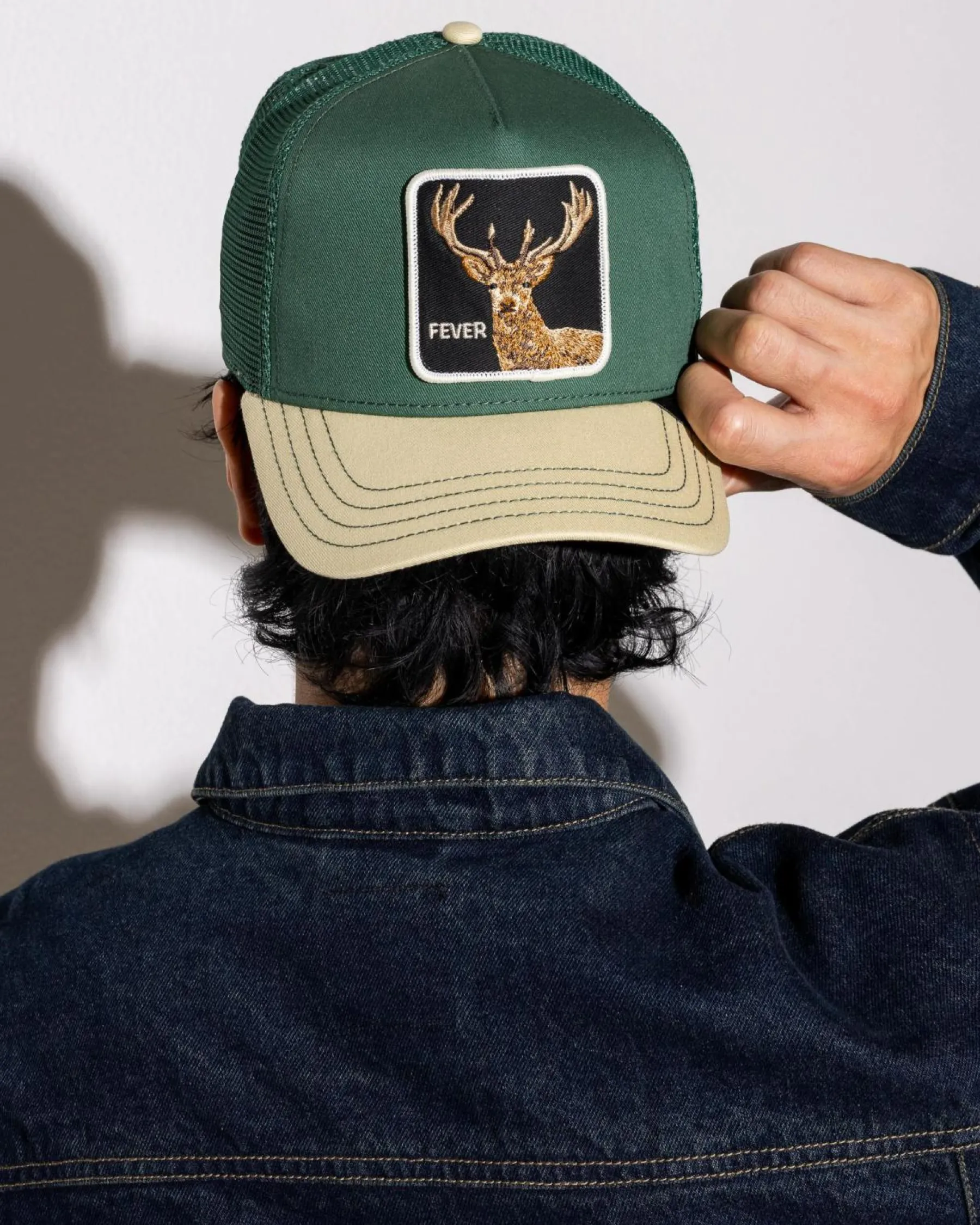 Headwear*Goorin Bros The Stag Trucker Cap Green