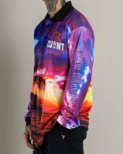 Tops & T-Shirts*CU in the NT The Sunset Fishing Shirt Multi