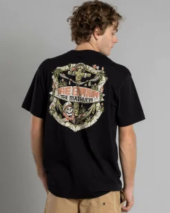 Tops & T-Shirts*The Mad Hueys The Tiki Captain T-Shirt Black