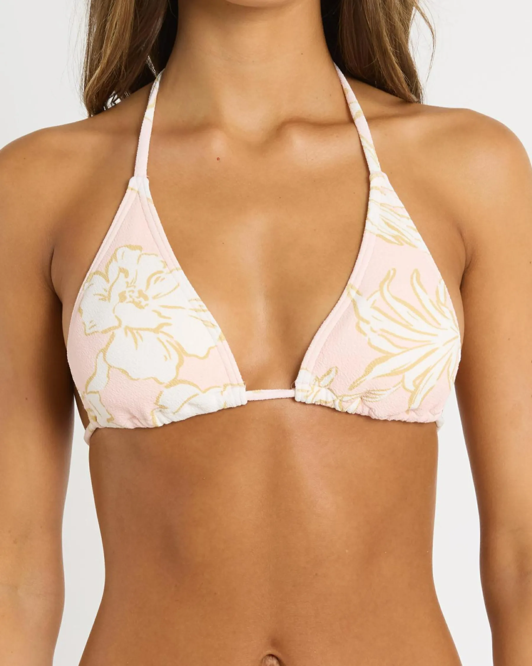 Discount The Tropics Call Remi Triangle Bikini Top Women Bikinis
