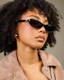 Sunglasses*Le Specs The Whisperer Polarized Sunglasses Black/smoke