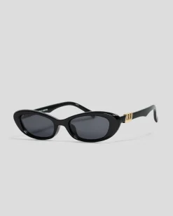 Sunglasses*Le Specs The Whisperer Polarized Sunglasses Black/smoke