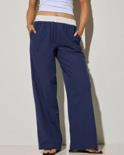 Bottoms*Ava And Ever Theo Pants Navy