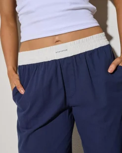 Bottoms*Ava And Ever Theo Pants Navy
