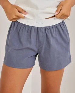 Bottoms*Ava And Ever Theo Shorts Dark Grey
