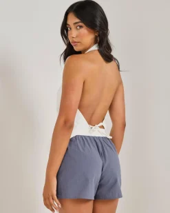 Bottoms*Ava And Ever Theo Shorts Dark Grey