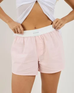 Bottoms*Ava And Ever Theo Shorts Light Pink