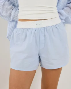 Bottoms*Ava And Ever Theo Shorts Light Blue