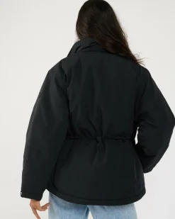Jackets & Coats*Roxy This Time Puffer Jacket Anthracite