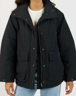 Jackets & Coats*Roxy This Time Puffer Jacket Anthracite