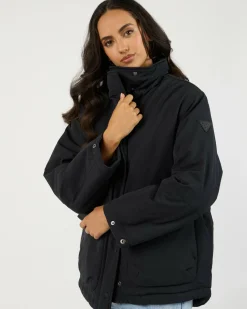 Jackets & Coats*Roxy This Time Puffer Jacket Anthracite