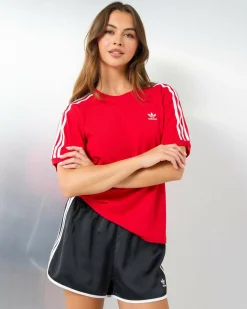 Hot Three Stripe T-Shirt Women Tops