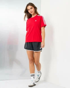 Hot Three Stripe T-Shirt Women Tops