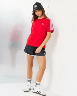 Hot Three Stripe T-Shirt Women Tops