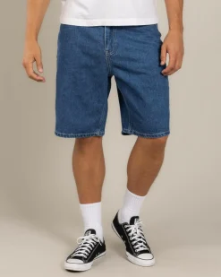 Denim|Shorts & Bottoms*Happy Hour Thrift Denim Shorts Washed Blue