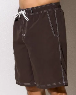 Board Shorts|Shorts & Bottoms*Billabong Throw On Board Shorts Dark Brown