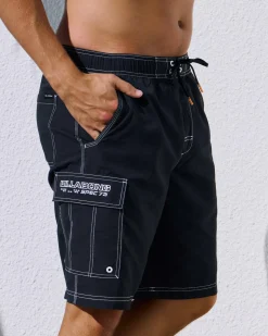 Board Shorts|Shorts & Bottoms*Billabong Throw On Board Shorts Black