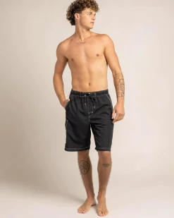 Board Shorts|Shorts & Bottoms*Billabong Throw On Board Shorts Black