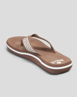 Flip Flops*Billabong Throwback Thongs Sweet Earth