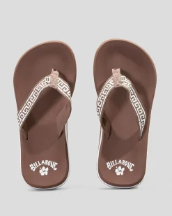 Flip Flops*Billabong Throwback Thongs Sweet Earth