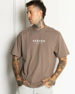 Tops & T-Shirts*Afends Thrown Out T-Shirt Fossil