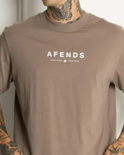 Tops & T-Shirts*Afends Thrown Out T-Shirt Fossil