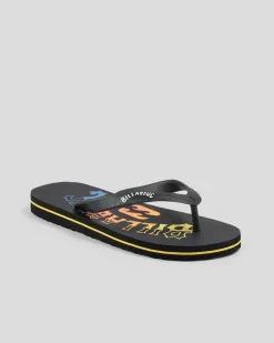 Flip Flops & Sandals*Billabong Tides Thongs Fade