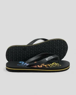 Flip Flops & Sandals*Billabong Tides Thongs Fade