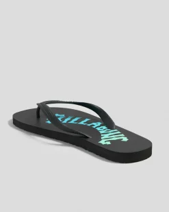 Flip Flops & Sandals*Billabong Tides Thongs Black Multi