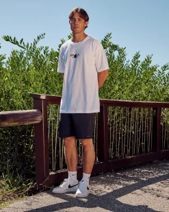 Tops & T-Shirts*RVCA Tiger Sun T-Shirt White