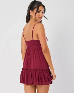 Dresses*Mooloola Tilly Dress Burgundy
