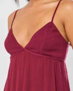 Dresses*Mooloola Tilly Dress Burgundy