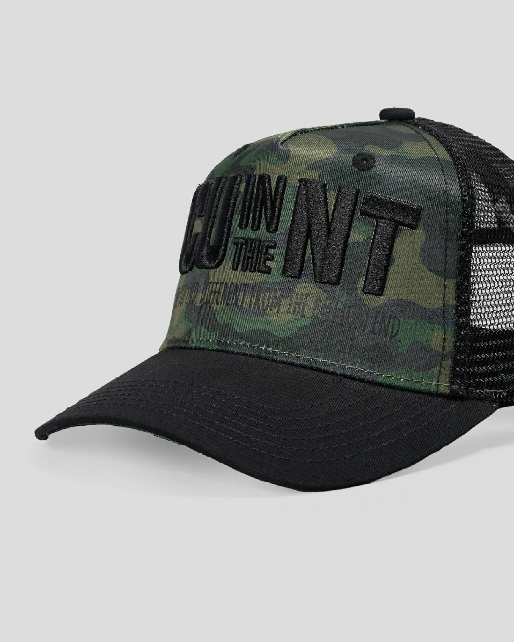 Headwear*CU in the NT Tindal Trucker Cap Camo