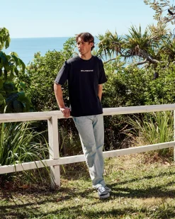 Tops & T-Shirts*Billabong Tipper Short Sleeve T-Shirt Black