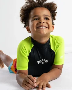 Hot Toddlers' All Day Arch Short Sleeve Rash Vest Kids/BOY Rashies|Toddlers