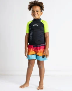 Hot Toddlers' All Day Arch Short Sleeve Rash Vest Kids/BOY Rashies|Toddlers