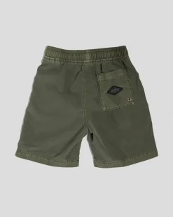 Board Shorts|Toddlers*Billabong Toddlers' All Day Overdye Layback Beach Shorts Dark Military