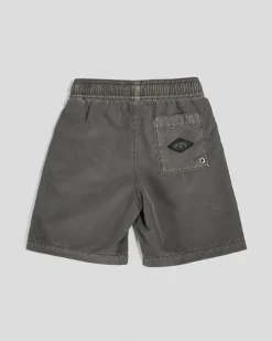 Board Shorts|Toddlers*Billabong Toddlers' All Day Overdye Layback Beach Shorts Washed Black