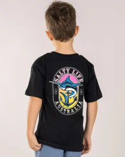 Toddlers|Tops & T-Shirts*Salty Life Toddlers' Anchored Fin T-Shirt Black