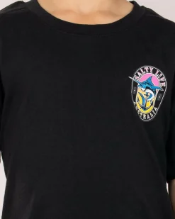 Toddlers|Tops & T-Shirts*Salty Life Toddlers' Anchored Fin T-Shirt Black