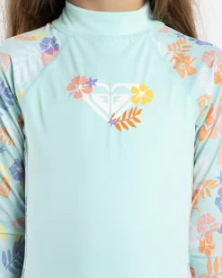 Surf|One Pieces*Roxy Toddlers' Beach Bay Springsuit Beach Glass Beach Bay-be