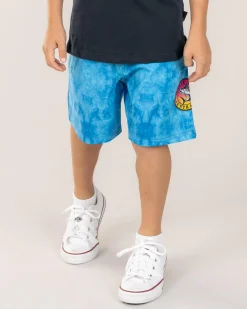 Toddlers|Shorts & Bottoms*Salty Life Toddlers' Billow Elastic Waist Shorts Blue Mottle